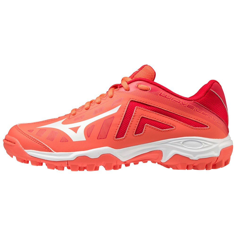 Tênis de hóquei Mizuno Wave Lynx - Homem - Coral/Branco - FCJTG5093